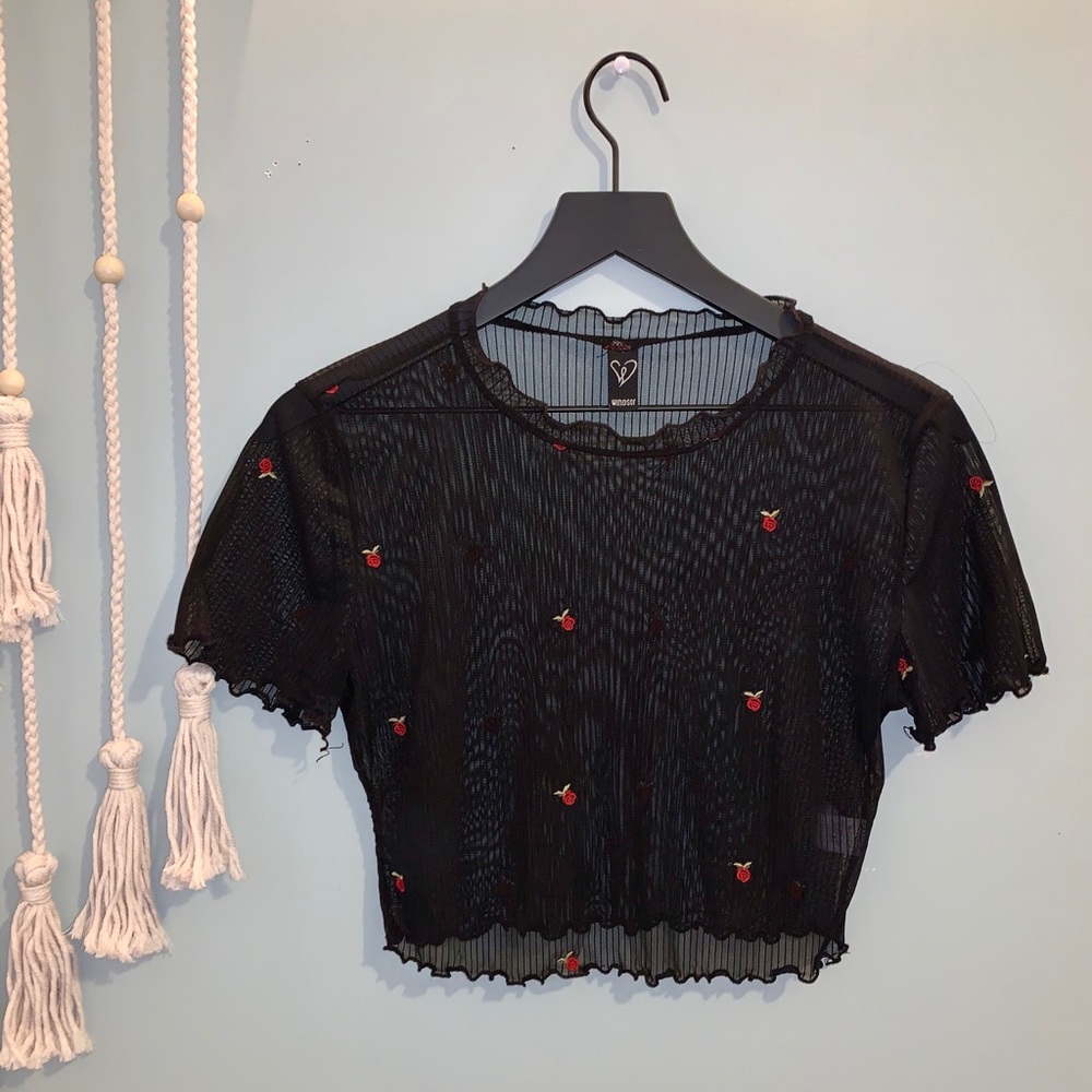 Windsor mesh t shirt